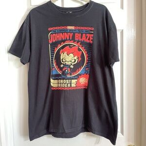 Funko Marvel Pop! Ghost Rider T-Shirt Hot Topic Exclusive